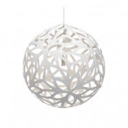david trubridge - Floral Taklampa Ø80 Vit 2 Sidor