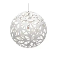 david trubridge - Floral Taklampa Ø80 Vit 2 Sidor