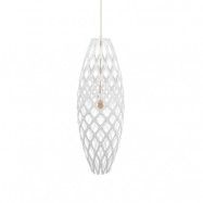 david trubridge - Hinaki Taklampa H90 Vit 2 Sidor