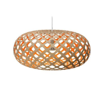 David Trubridge - Kina Taklampa Ø100 (Orange)