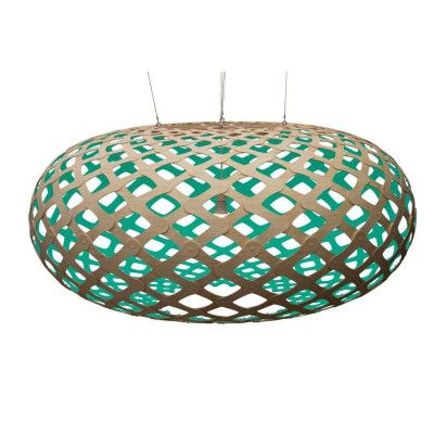 David Trubridge - Kina Taklampa Ø140 (Aqua)