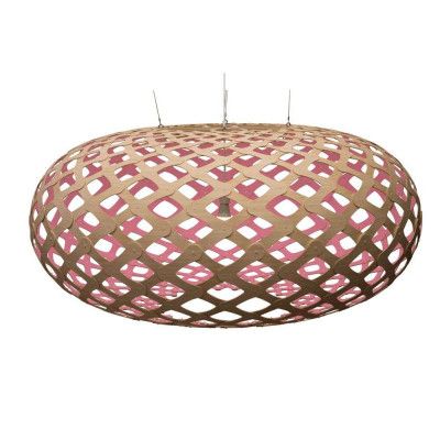 David Trubridge - Kina Taklampa Ø140 (Pink)