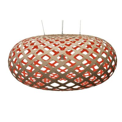 David Trubridge - Kina Taklampa Ø140 (Röd)