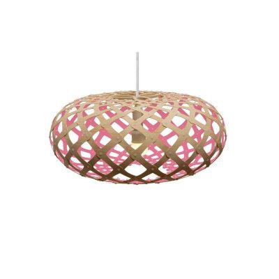 David Trubridge - Kina Taklampa Ø44 (Pink)