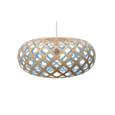 David Trubridge - Kina Taklampa Ø60 (Blå)