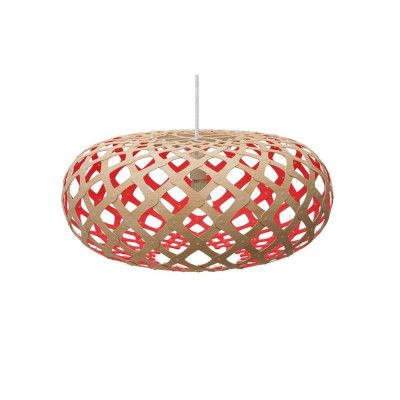 David Trubridge - Kina Taklampa Ø60 (Röd)