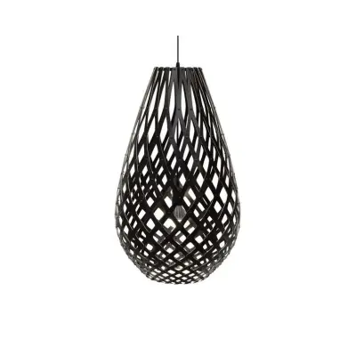 david trubridge - Koura Taklampa H100 Svart 2 Sidor