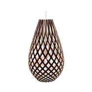 david trubridge - Koura Taklampa H120 1 Sida Svart