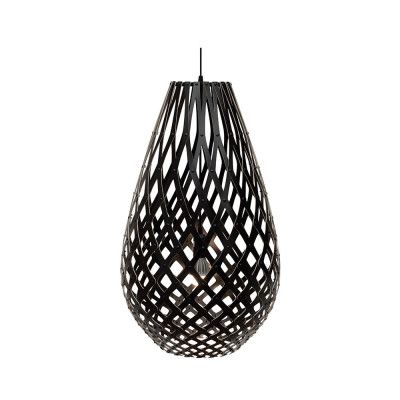 david trubridge - Koura Taklampa H120 2 Sidor Svart