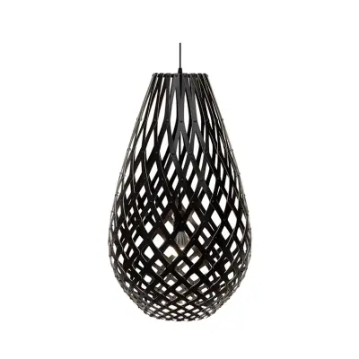 david trubridge - Koura Taklampa H120 2 Sidor Svart