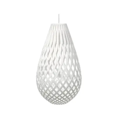 david trubridge - Koura Taklampa H120 2 Sidor Vit