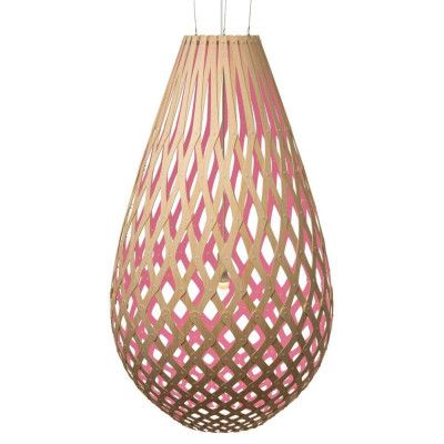 David Trubridge - Koura Taklampa H160 (Pink)