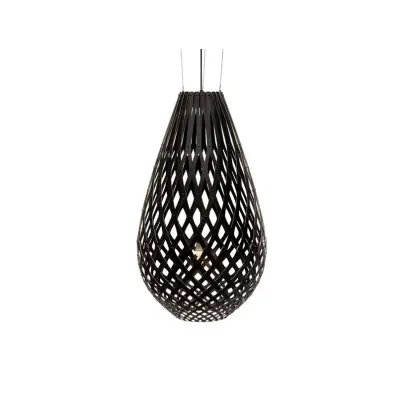 david trubridge - Koura Taklampa H160 Svart 2 Sidor