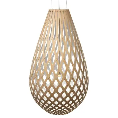 david trubridge - Koura Taklampa H160 Vit 1 Sida