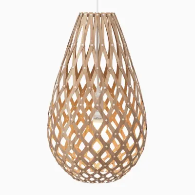 david trubridge - Koura Taklampa H50 Bamboo