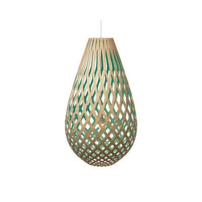 David Trubridge - Koura Taklampa H75 (Lime)