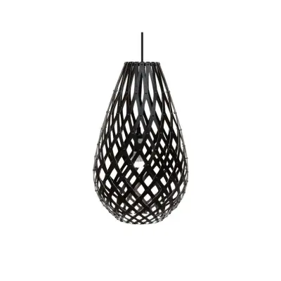 david trubridge - Koura Taklampa H75 Svart 2 Sidor