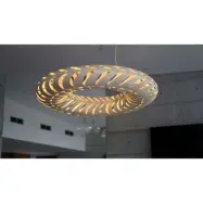 david trubridge - Maru Taklampa Ø140 Svart 2 Sidor