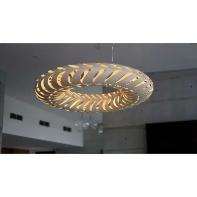 david trubridge - Maru Taklampa Ø140 Svart 2 Sidor