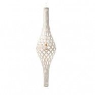 David Trubridge ltd - Nikau Taklampa Vit 2 SidorDavid Trubridge