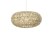 david trubridge - Snowflake Taklampa Ø100 Bamboo
