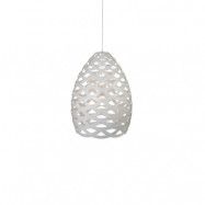 David Trubridge ltd - Tui Taklampa Ø50 Vit 2 SidorDavid Trubridge