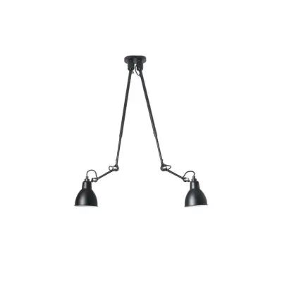 Lampe Gras - 302 Dubbel Taklampa Svart