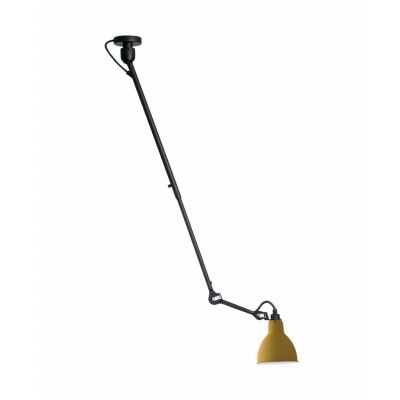 Lampe Gras - 302 L Taklampa Svart/Gul