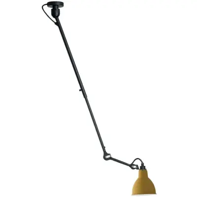 Lampe Gras - 302 L Taklampa Svart/Gul