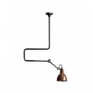 Lampe Gras - 312 Taklampa Svart/Raw Koppar
