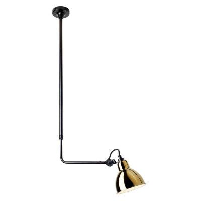 Lampe Gras - 313 Plafond Black/Brass Lampe Gras