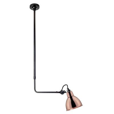 Lampe Gras - 313 Plafond Black/Copper Lampe Gras