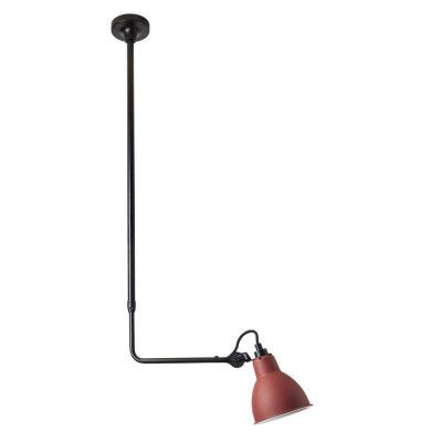 Lampe Gras - 313 Plafond Black/Red Lampe Gras