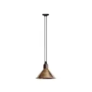 Lampe Gras - 322 L Taklampa Conical Raw Copper
