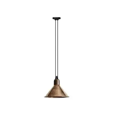 Lampe Gras - 322 L Taklampa Conical Raw Copper