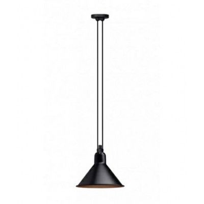 Lampe Gras - 322 L Taklampa Konisk Svart/Koppar