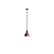Lampe Gras - 322 L Taklampa Round Raw Copper/White