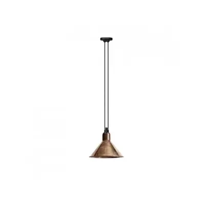 Lampe Gras - 322 XL Taklampa Conical Raw Copper