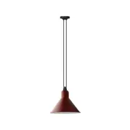 Lampe Gras - 322 XL Taklampa Konisk Röd