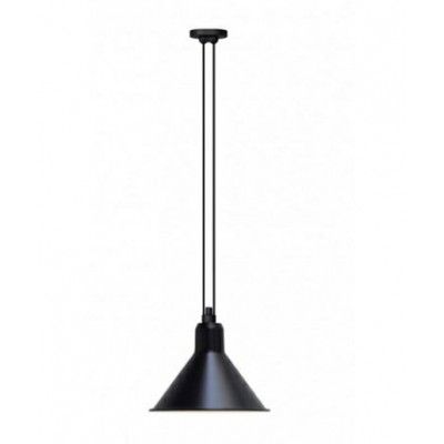 DCW - 322 XL Taklampa Konisk Svart Lampe Gras