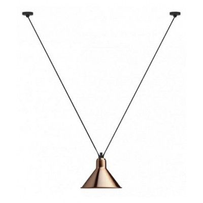 Lampe Gras - 323 L Taklampa Konisk Koppar