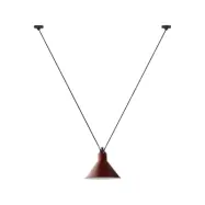 Lampe Gras - 323 L Taklampa Konisk Röd