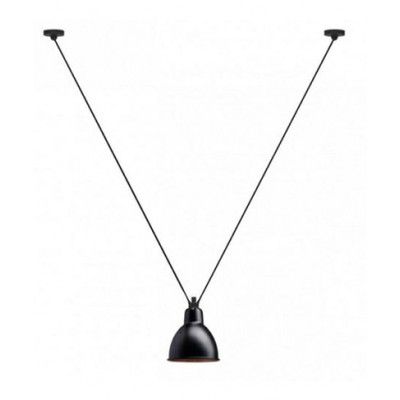 Lampe Gras - 323 L Taklampa Round Black/Copper
