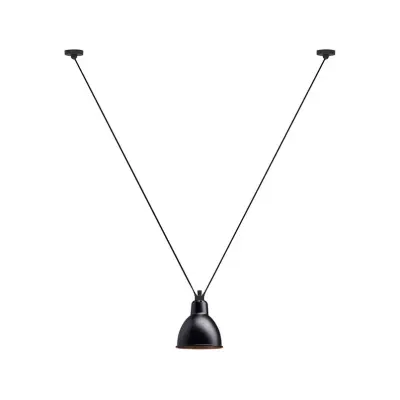 Lampe Gras - 323 L Taklampa Round Black/Copper