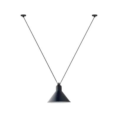 Lampe Gras - 323 XL Taklampa Konisk Blå