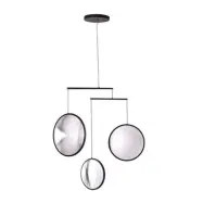 DCW - Focus 3 Taklampa Black