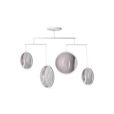 DCW - Focus 4 Taklampa White