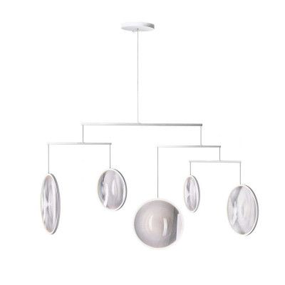 DCW - Focus 5 Taklampa White