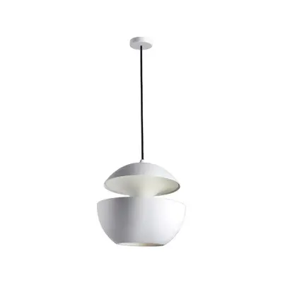 DCW - Here Comes The Sun Taklampa Ø350 Vit/Vit