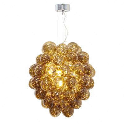 Deluxe taklampa Ø64cm Konjak